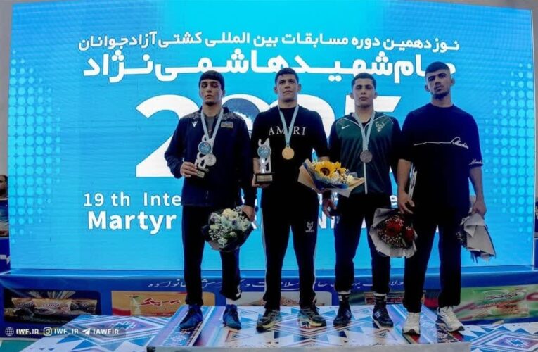 رضا سلمیانی از خرم‌آباد در جمع برترین‌های وزن ۷۴ کیلوگرم رقابت‌های بین‌المللی کشتی